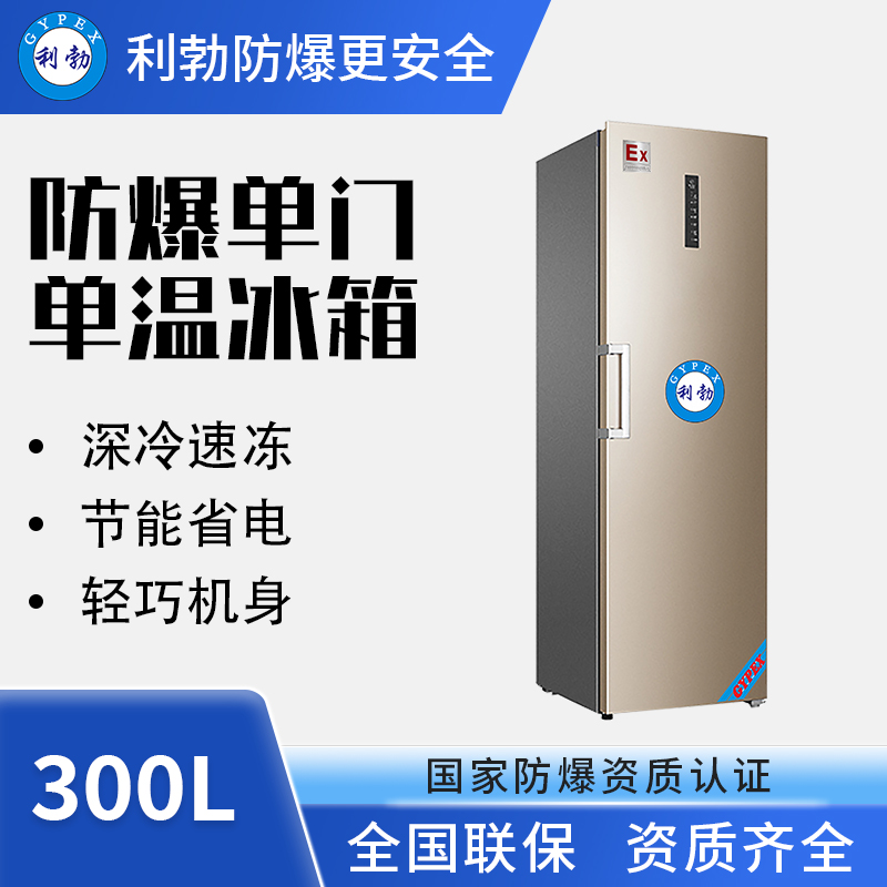单门防爆冰箱（冷藏或冷冻）BL-200DM300L