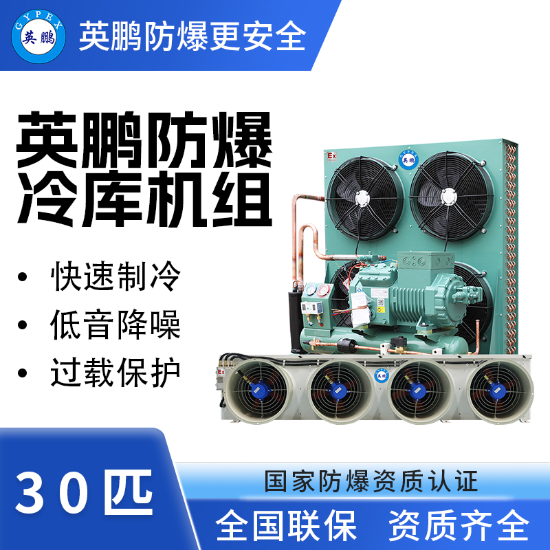 英鹏防爆冷库机组-冷冻库30p