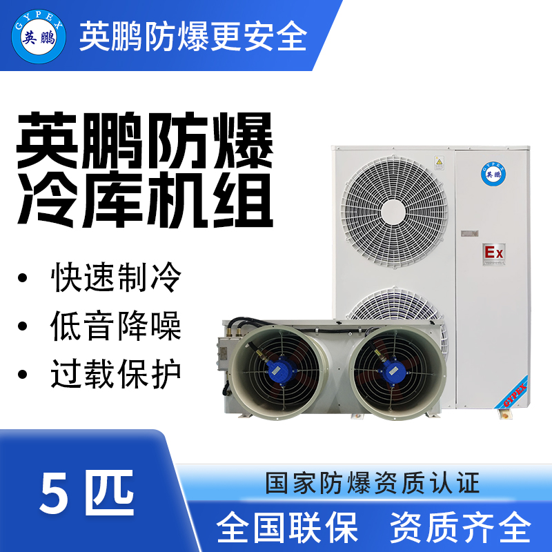 英鹏防爆冷库机组-冷冻库5p